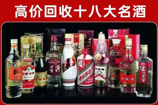 信阳市淮滨回收老酒
